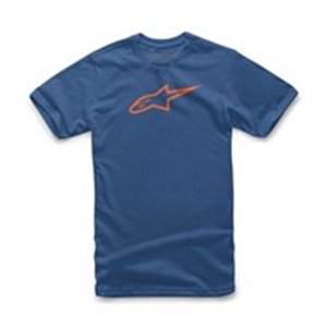ALPINESTARS 3038-72002/7940/L - T-shirt KID'S AGELESS TEE ALPINESTARS colour navy blue/orange, size L