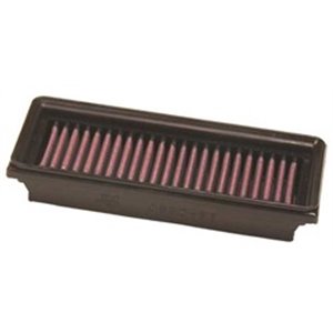 K&N FILTERS 33-2860 - Sports air filter - Flat (dł.: 184mm, szer.: 76mm, wys.:30mm) fits: RENAULT CLIO II, KANGOO, KANGOO EXPRES