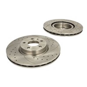 SPEEDMAX 5201-01-0469PTUO - SPEEDMAX CERT. TUV drilled/slotted brake discs set (2 pcs.), SPEEDMAX, Cut-Drilled, front ; L/R, out