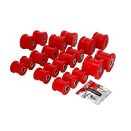 DEUTER DEUSIKPL1 - Polyurethane suspension bushings set (20pcs, front/rear, hardness: 75 Sha) fits: SUBARU fits: SUBARU IMPREZA 