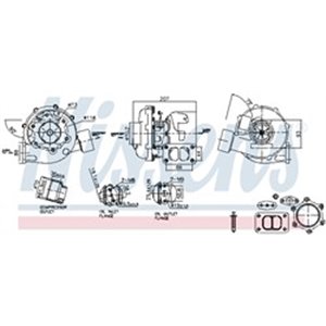 93298 Компрессор, наддув NISSENS - Top1autovaruosad