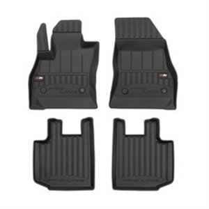 FROGUM FRG 3D409767 - Rubber mats proLine 3D (rubber / tpe, set, 4 pcs, colour black) fits: FIAT 500L 09.12- Minivan