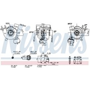 NISSENS 93247 - Turbocharger (New, with gasket set) fits: IVECO DAILY III; RVI MASCOTT 2.8D 05.99-07.07