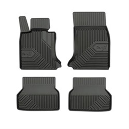 FROGUM FRG77407800 - Rubber mats No. 77 (front/rear, ultraflex dp, set, 4 pcs, colour black) fits: BMW 5 (E60), 5 (E61) 12.01-12