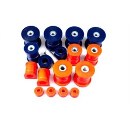 MPBS 6001801-00/80SHA - Polyurethane bushings set (16pcs, front/rear, L/R, hardness: 80 Sha) fits: SUZUKI VITARA 07.88-