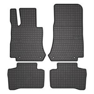 FROGUM MMT A040 401938 - Rubber mats BASIC (front/rear, rubber, set, 4 pcs, colour black) fits: MERCEDES GLC (X253) 06.15- SUV