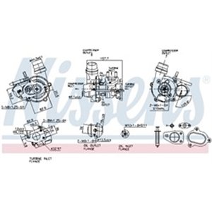 NISSENS 93275 - Turbocharger (New, with gasket set) fits: DACIA DOKKER, DOKKER EXPRESS/MINIVAN, DUSTER, DUSTER/SUV, LODGY, LOGAN