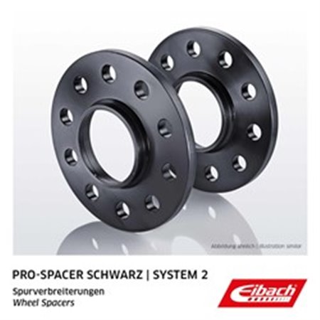 EIBACH S90-2-18-003-B - Wheel spacer 5x112 gr: 18mm śr. otw. centr: 66,5mm - Black