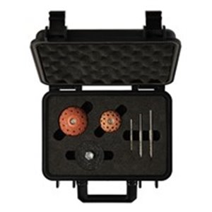 PROFITOOL 0XVUNARZEDZIA - Zestaw (walizka) narzędzi do naprawy opon osobowych, 4x4, dostawczych; w walizce frezy 3mm, 4,5mm, 6mm