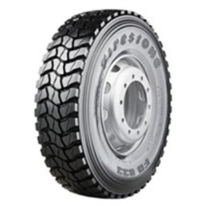 FIRESTONE 315/80R22.5 CFR FD833 - FD833, FIRESTONE, Truck tyre, Construction, Drive, 3PMSF; M+S, 156/150K, 7843, labels: From 01