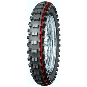 MITAS 8010012 OMMT 50M C20 - [2000026001101] Cross/enduro tyre MITAS 80/100-12 TT 50M C20 HARD TERRAIN RED Rear