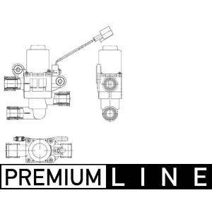 AVS 2 000P Heater valve fits  DAF CF 65   - Top1autovaruosad