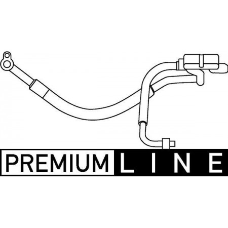 AP 74 000P High-/Low Pressure Line, air conditioning MAHLE