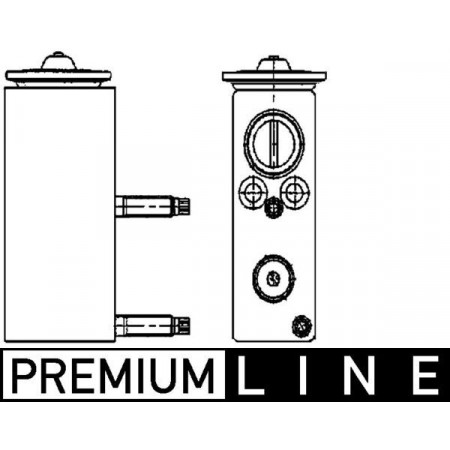 AVE 70 000P Expansionsventil, luftkonditionering MAHLE