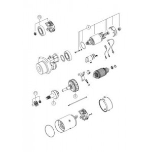 MS 759 Starter  24V  5 5kW  passar  DAF p - Top1autovaruosad