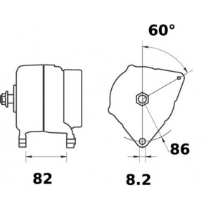 MG 308 Generator MAHLE - Top1autovaruosad