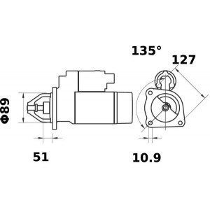 MS 152 Starter MAHLE - Top1autovaruosad