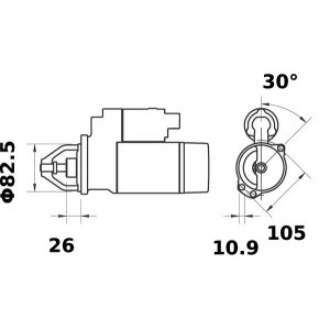 MS 219 Start MAHLE - Top1autovaruosad