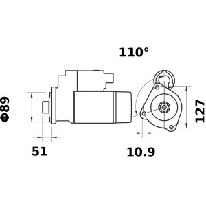 MS 452 Starter MAHLE - Top1autovaruosad