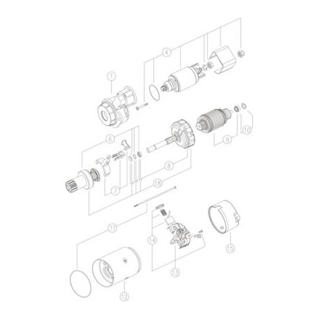 MS 292 Starter MAHLE