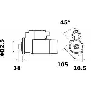 MS 292 Starter MAHLE - Top1autovaruosad