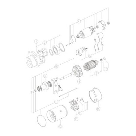 MS 64 Starter MAHLE