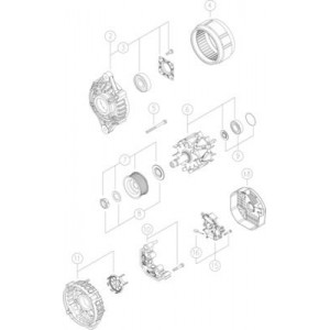 MG 23 Alternator MAHLE - Top1autovaruosad