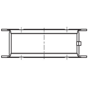 001 FL 10358 025 Crankshaft Bearing MAHLE - Top1autovaruosad