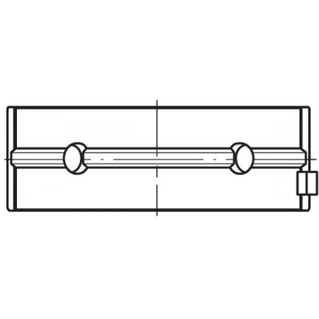 001 HL 10220 000 Crankshaft bearing (STD pair) fits: MAN E2000, EL, F2000, F9, F90