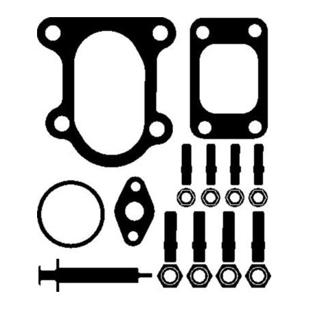 001 TA 14934 000 Mounting Kit, charger MAHLE
