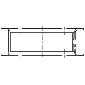 007 FL 21689 000 Crankshaft Bearing MAHLE - Top1autovaruosad