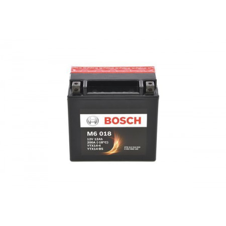 Bosch 12Ah 200A YTX14-BS 152x88x147mm + -