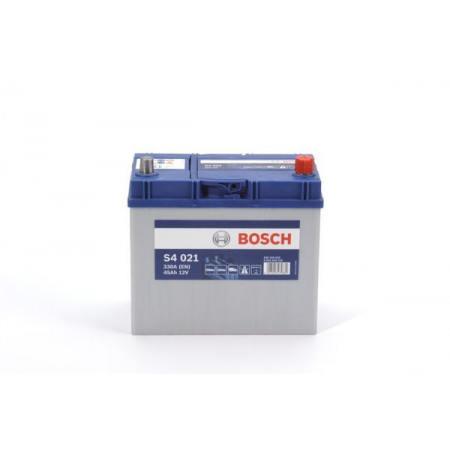 Bosch S4 021 45Ah 330A 238x129x227 -+