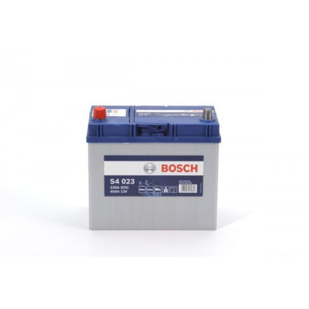 Bosch S4 45Ah 330A 238x129x227 + -