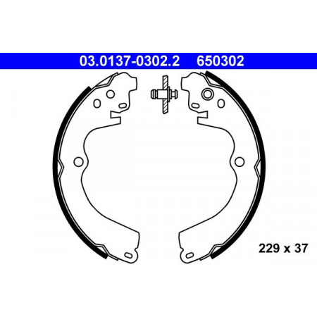 03.0137-0302.2 Bromssko Set ATE