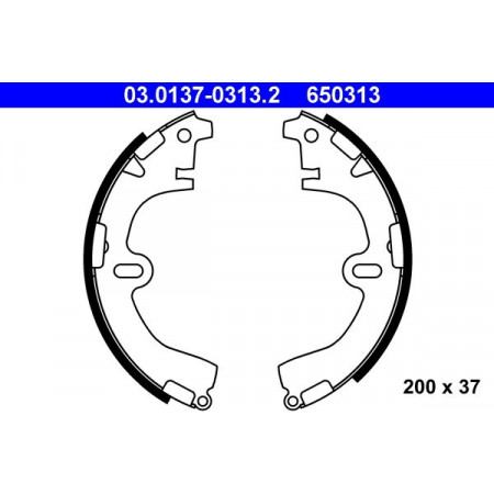 03.0137-0313.2 Комплект тормозных колодок ATE