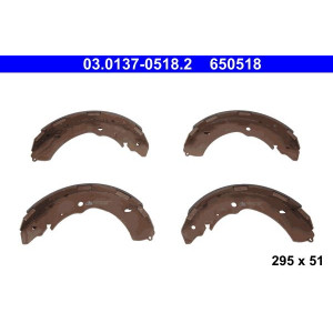 03.0137-0518.2 Brake Shoe Set ATE - Top1autovaruosad