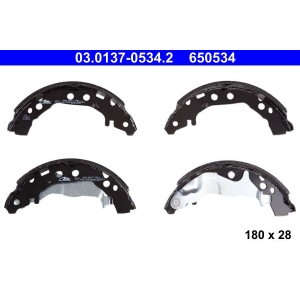 03.0137-0534.2 Brake Shoe Set ATE - Top1autovaruosad