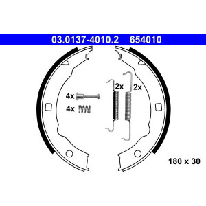 03.0137-4010.2 Brake Shoe Set, parking brake ATE - Top1autovaruosad