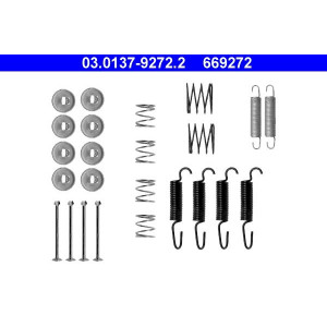 03.0137-9272.2 Tillbehörssats, parkeringsbromsskor ATE - Top1autovaruosad