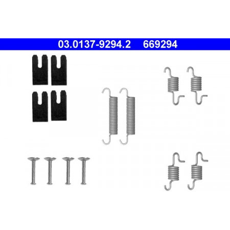 03.0137-9294.2 Lisakomplekt, seisupiduriklotsid ATE