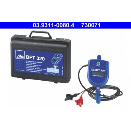 ATE 03.9311-0080.4 - ATE Brake Fluid Tester BFT320 to measure the boiling point of brake fluid from the laboratory accuracy glyc