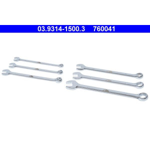 03.9314-1500.3 Spanner Set, ring,open ended ATE - Top1autovaruosad