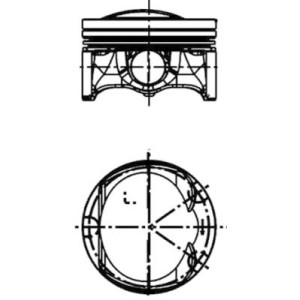 KOLBENSCHMIDT Kolv 40 251 600